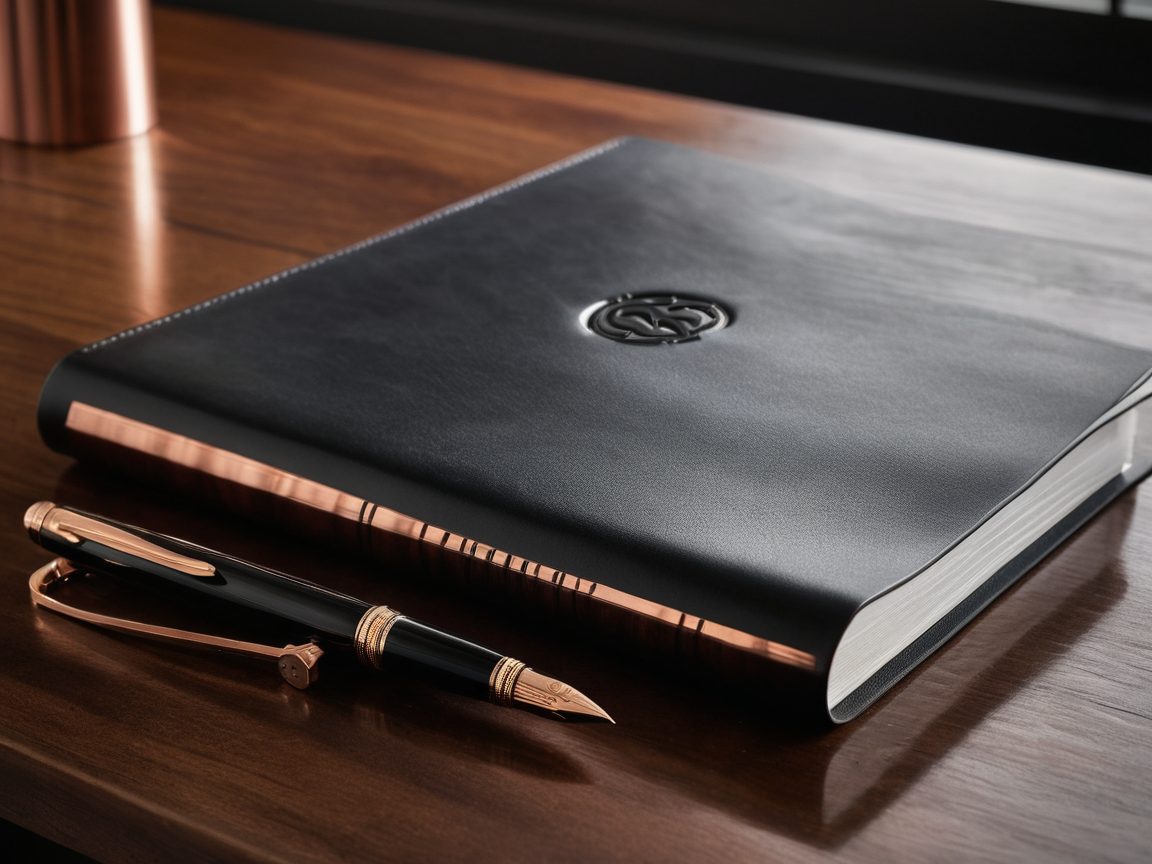 Caderno executivo personalizado