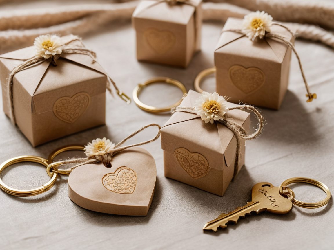 Lembrancinha de casamento em acrílico