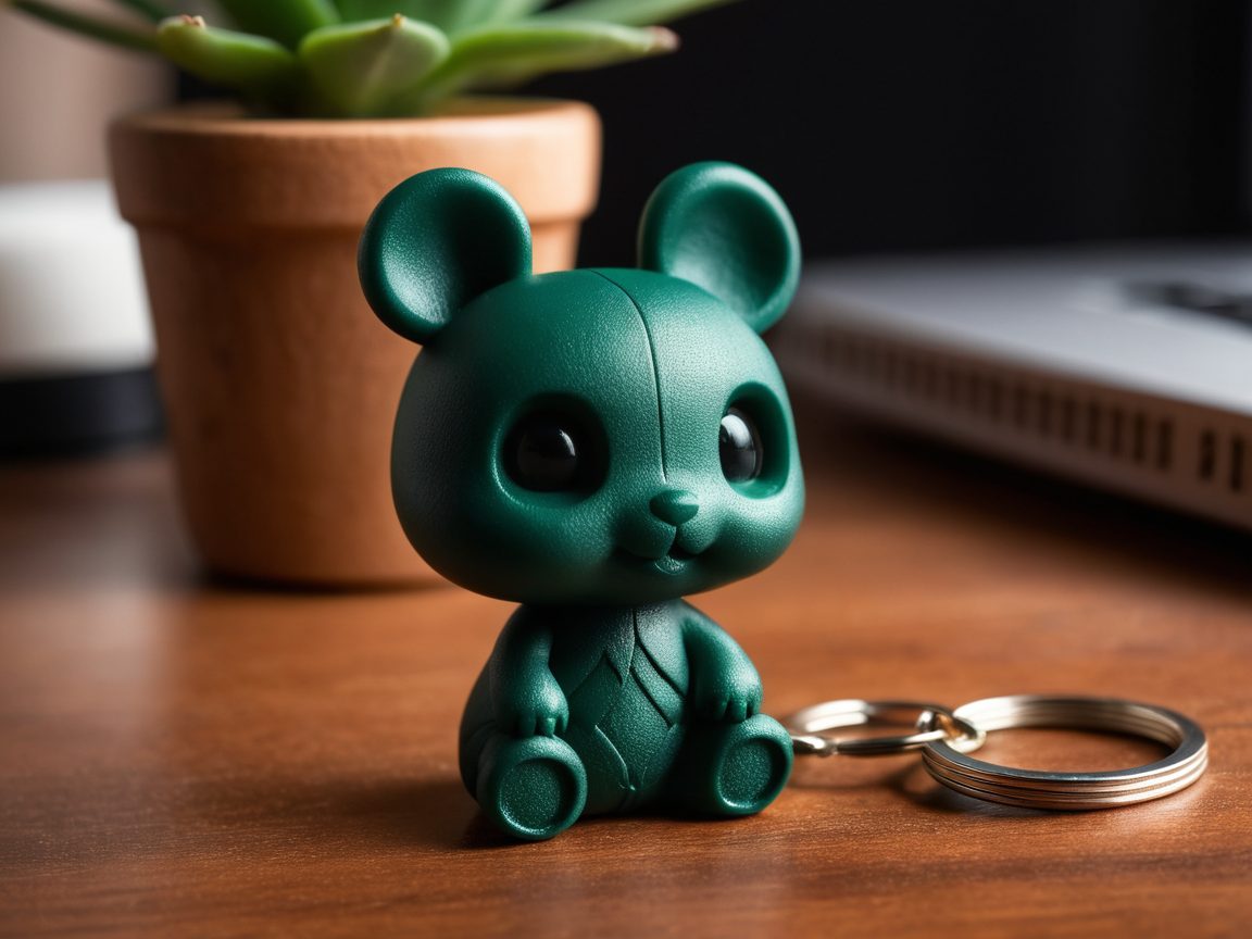 Miniatura 3D do mascote ou logotipo