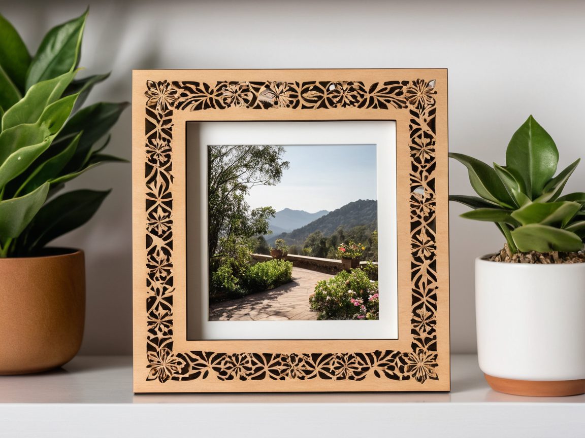 Porta-retrato em MDF personalizado