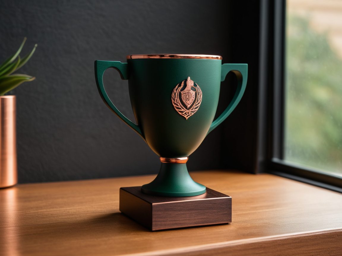 Troféu 3D personalizado